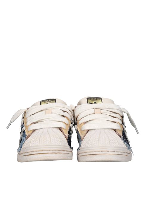 Sneakers in denim ed ecopelle ADIDAS SEDDYS | ADISE235253JEANS-BIANCO-BEIGE-NERO